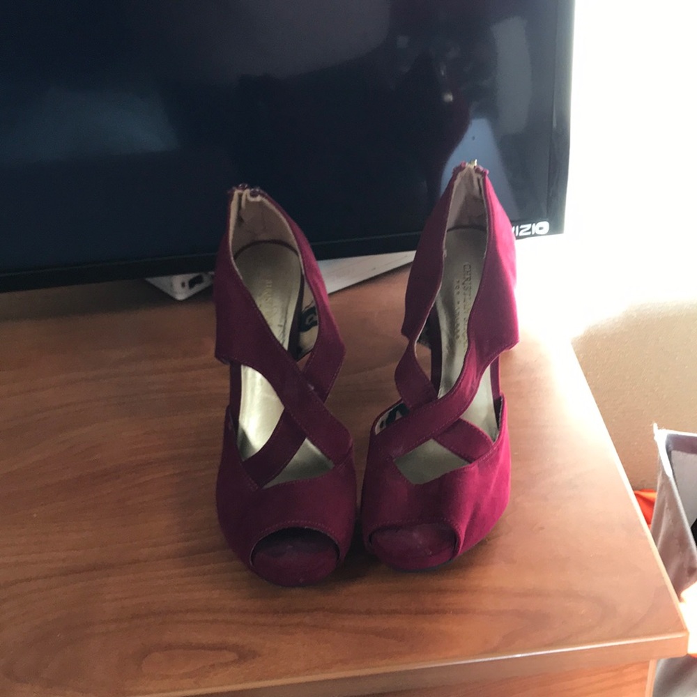 Christian Soriano Red Shoes